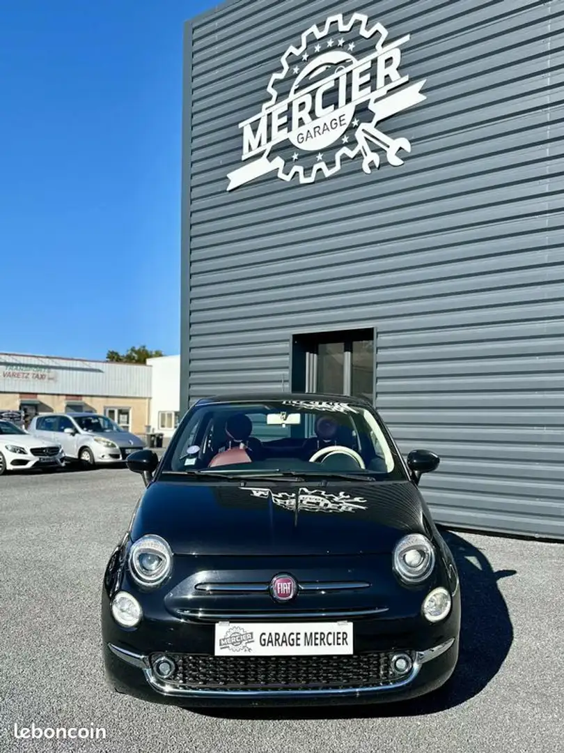 Fiat 500 1.2 8V 69ch CLIM Noir - 2