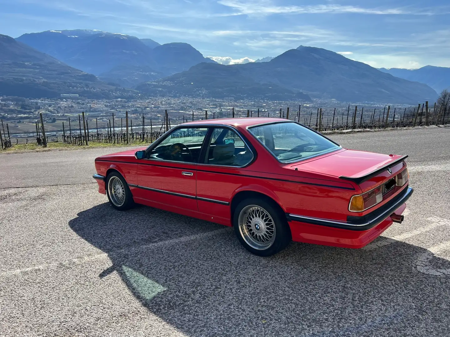 BMW 635 3.5 CSi Červená - 2