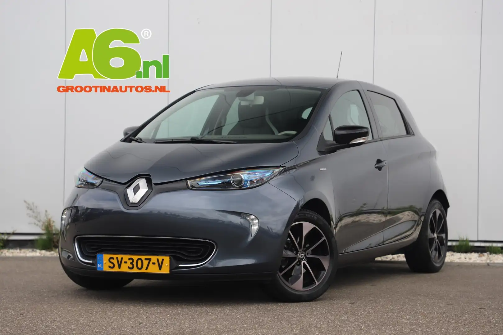 Renault ZOE Q90 Bose Quickcharge 41 kWh INCL ACCU Navigatie Le Grijs - 1