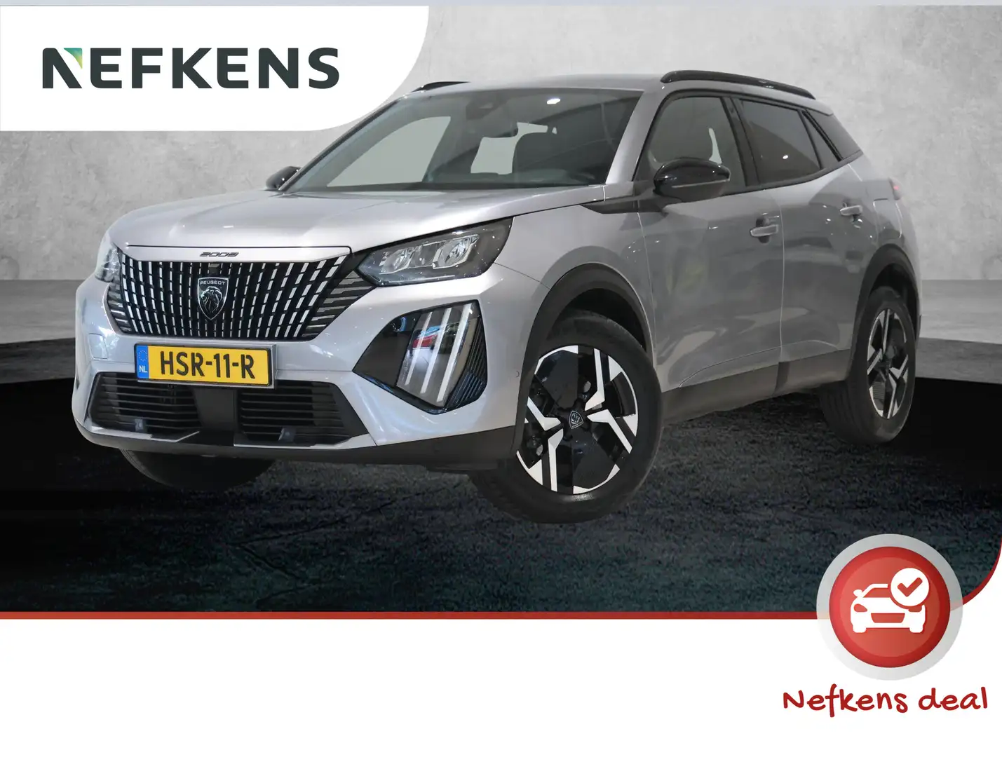 Peugeot 2008 SUV 136 pk Hybrid Allure | Keyless Entry | Camera Grijs - 1