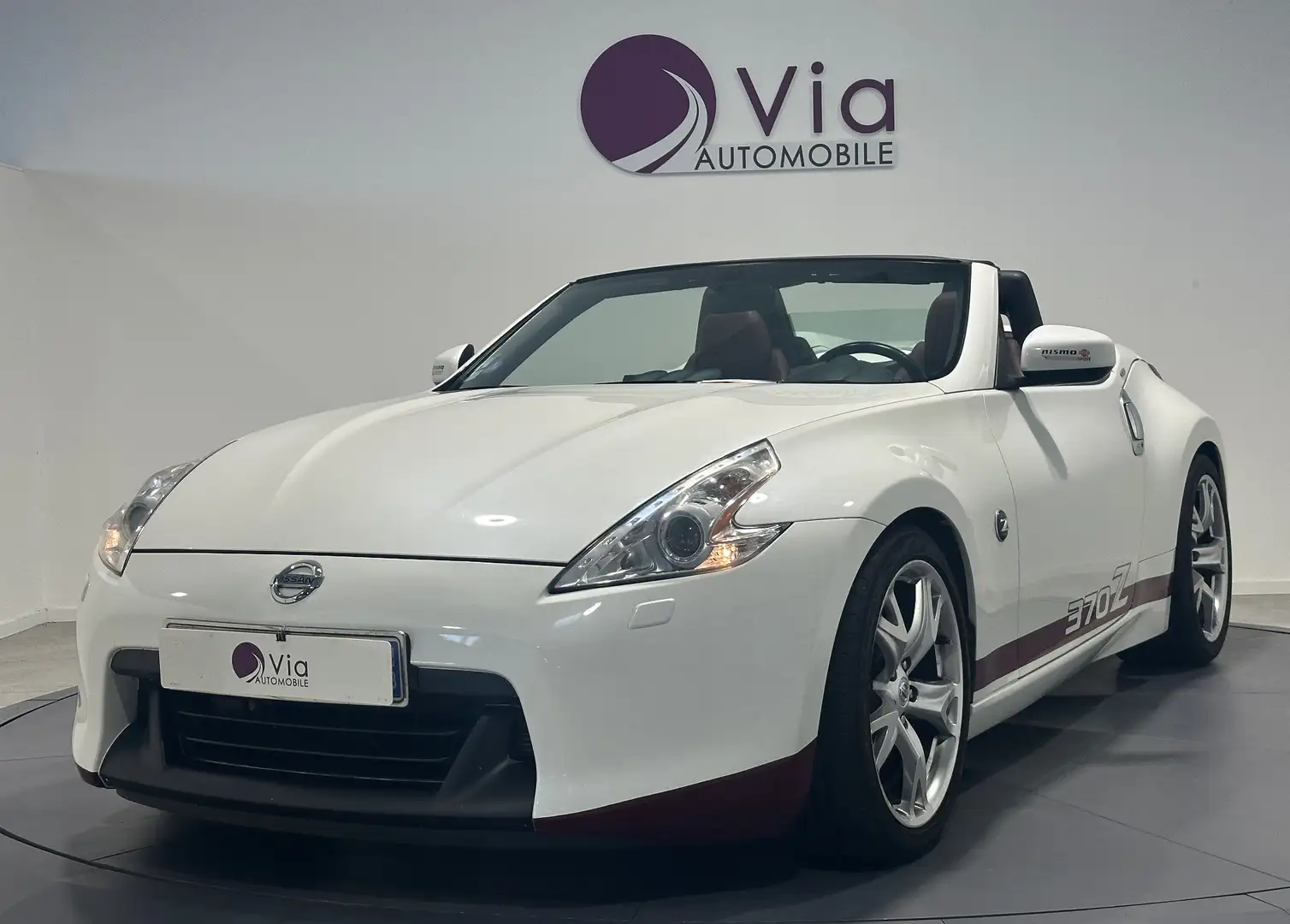 Nissan 370Z 3.7 V6 328 Pack BVA, sieges chauffants et ventiles, audio Bose Blanco - 1
