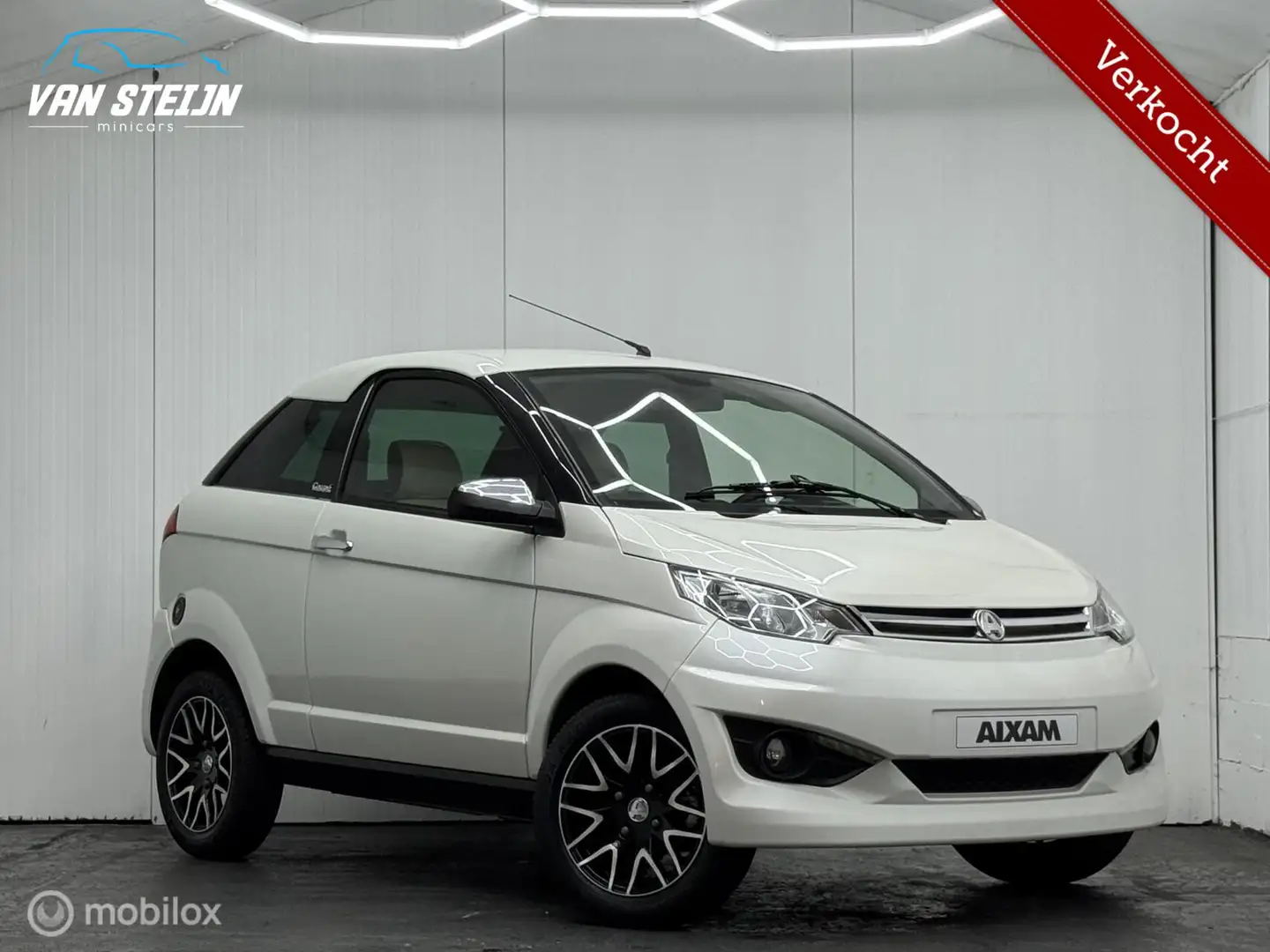 Aixam Coupe Brommobiel S | Luxe uitvoering Wit - 1