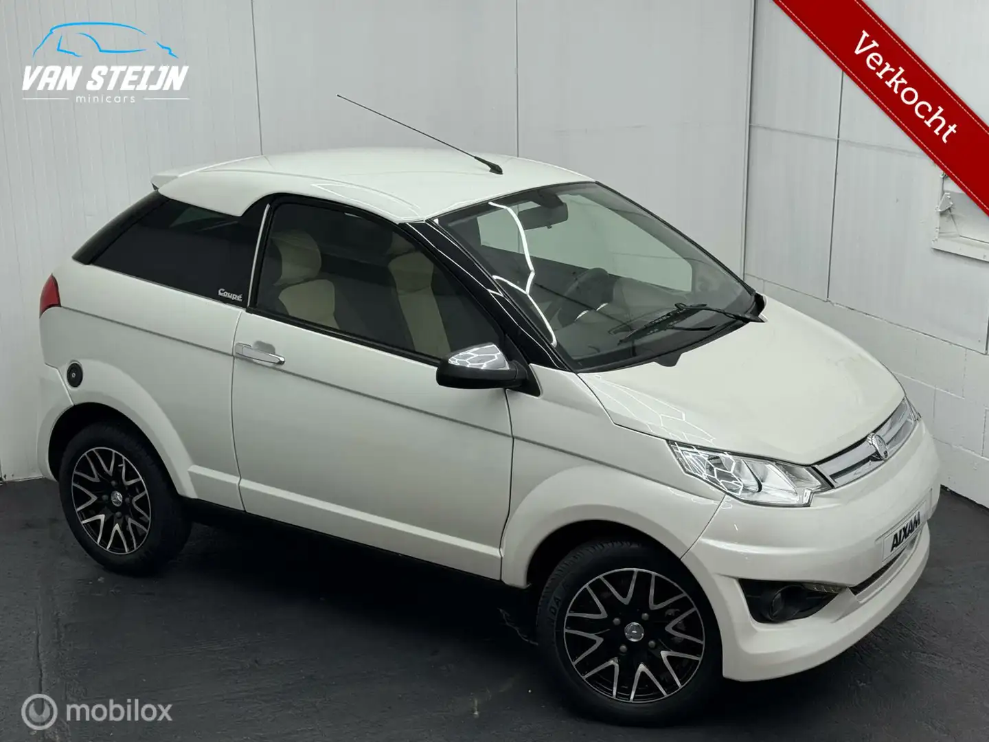 Aixam Coupe Brommobiel S | Luxe uitvoering Wit - 2