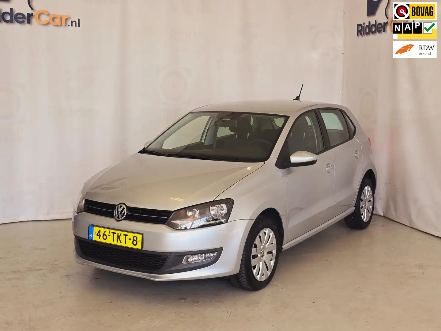 Volkswagen Polo 1.6 TDI Comfortline|AUTOMAAT|NAP|1E EIG|CRUISE|NAV Grijs - 1