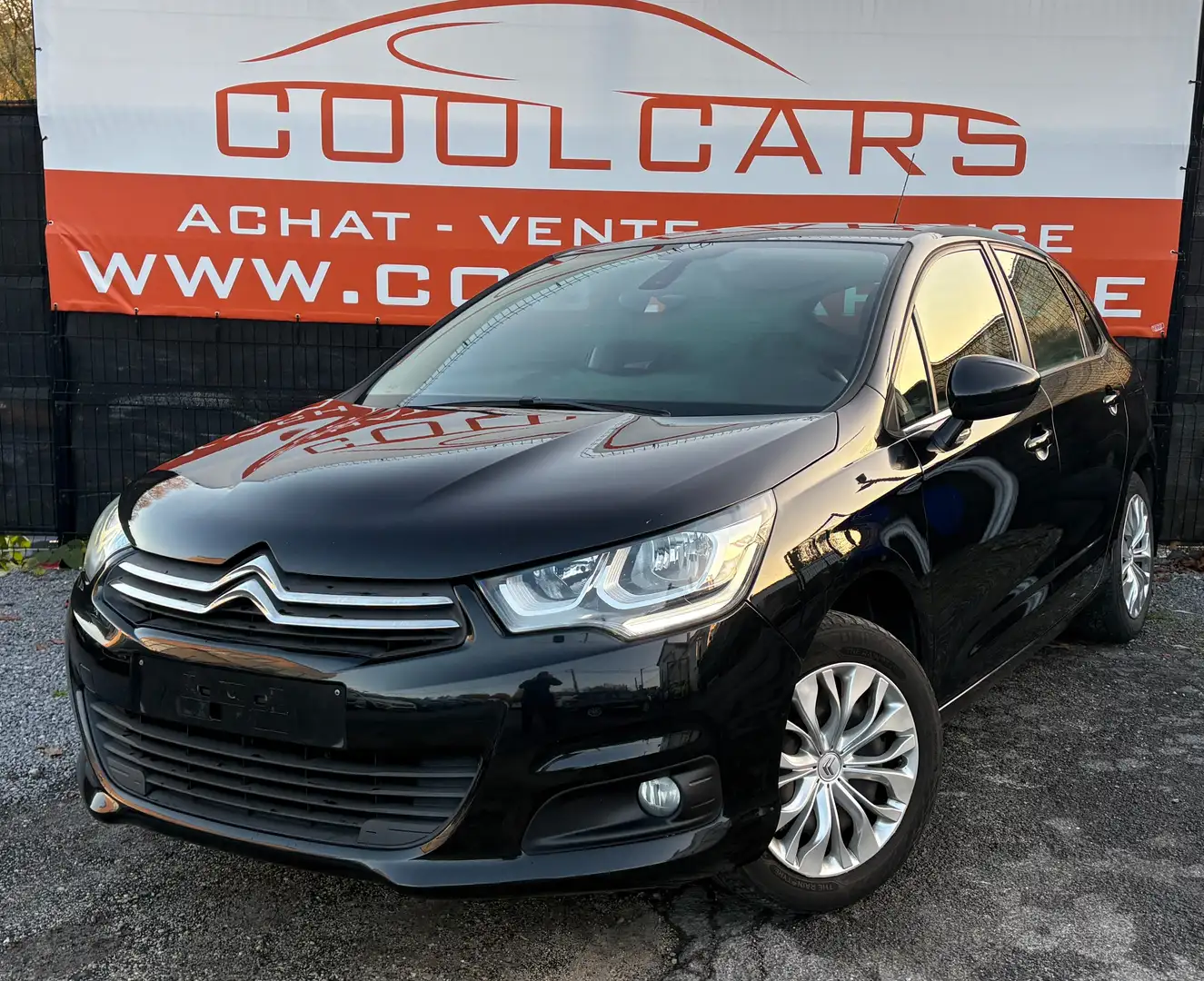 Citroen C4 1.2 Feel - EU6 - GARANTIE 1AN - Zwart - 1