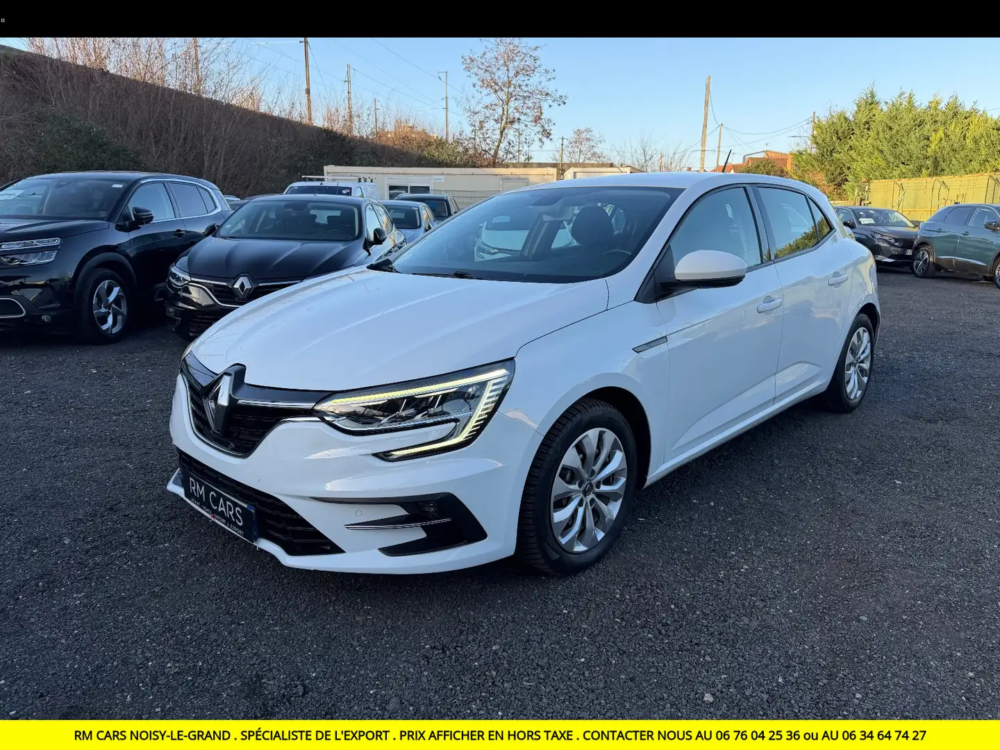 Renault Megane Mégane IV Berline Blue dCi 115 - 20 Business Blanc - 1