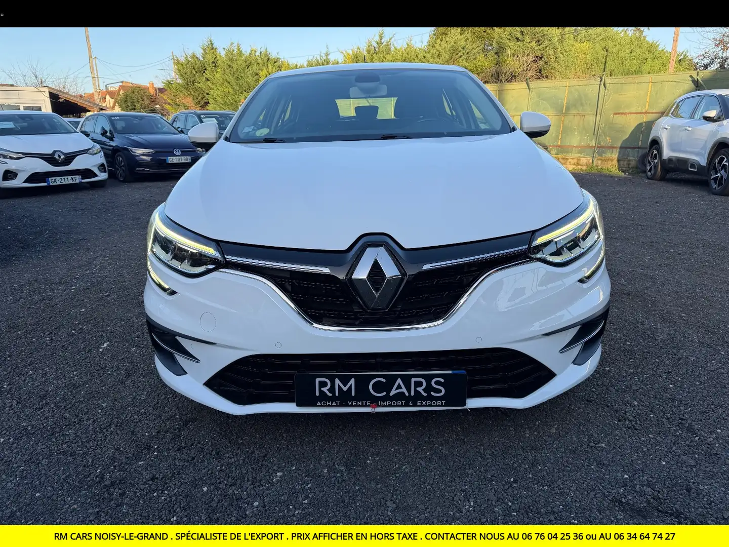 Renault Megane Mégane IV Berline Blue dCi 115 - 20 Business Blanc - 2
