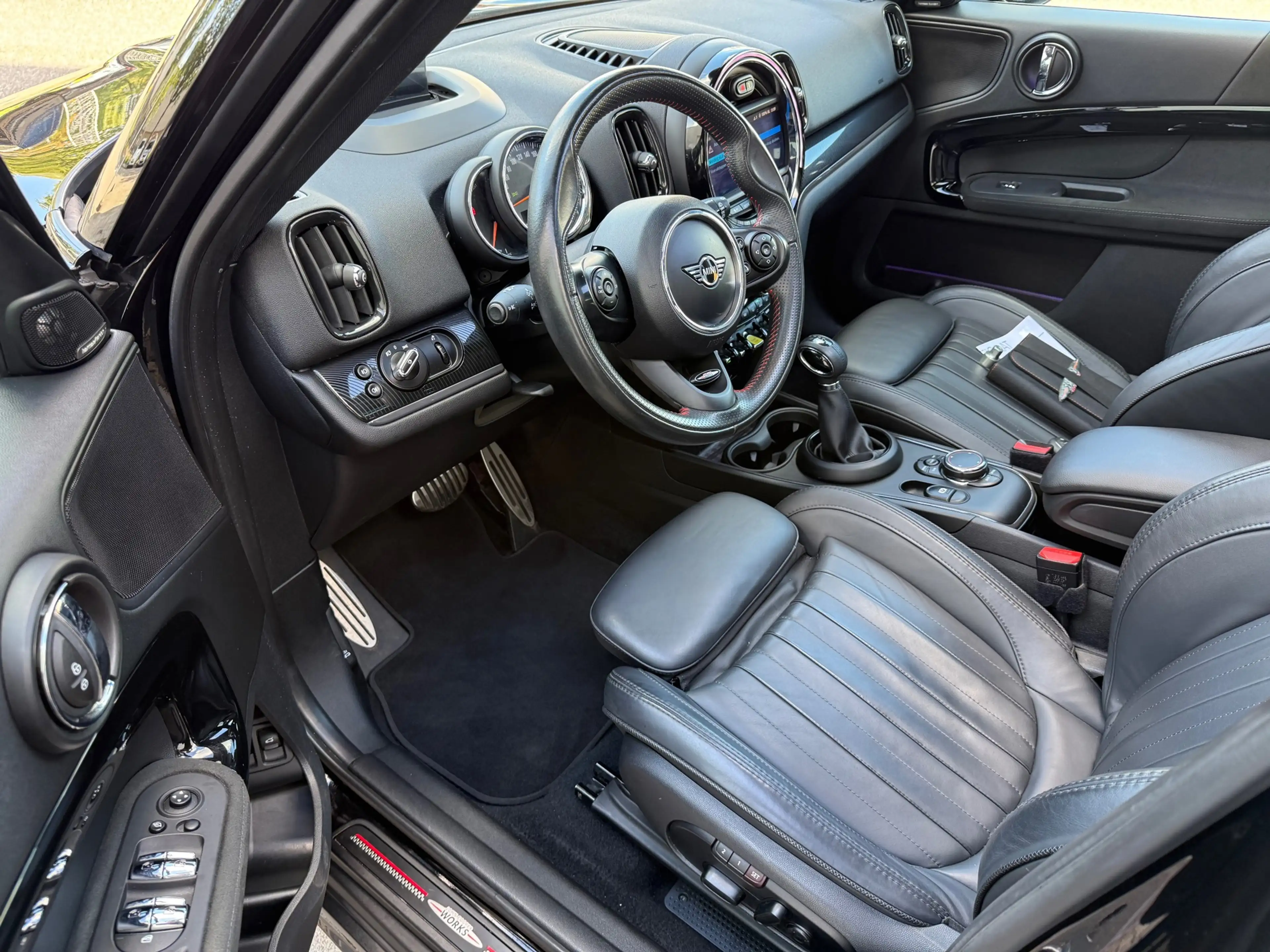 MINI Cooper S Countryman 1.5 PHEV ALL4 2019 JCW PANO LEDER NAP LUXE NAP! — photo 12