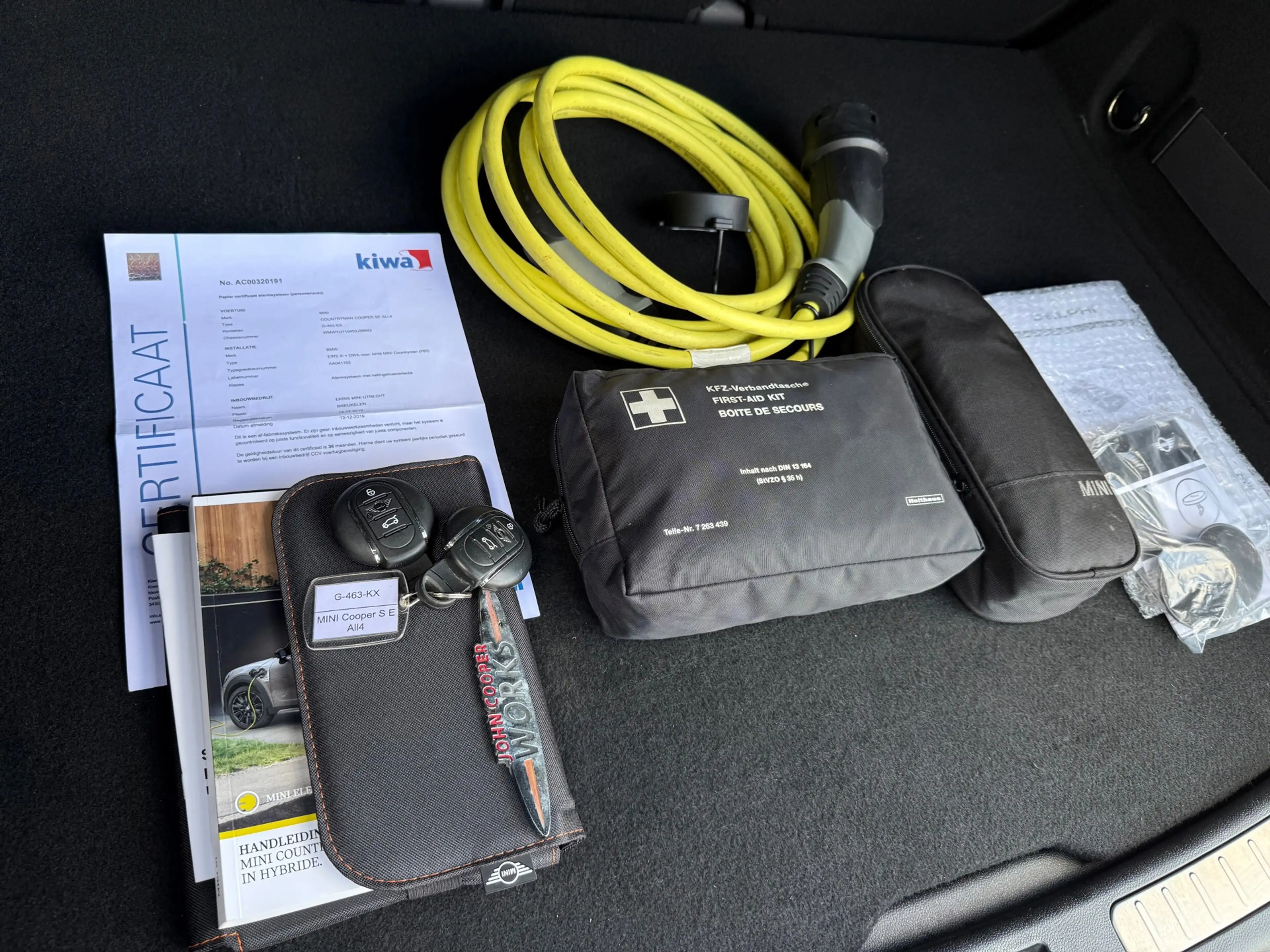 MINI Cooper S Countryman 1.5 PHEV ALL4 2019 JCW PANO LEDER NAP LUXE NAP! — photo 22