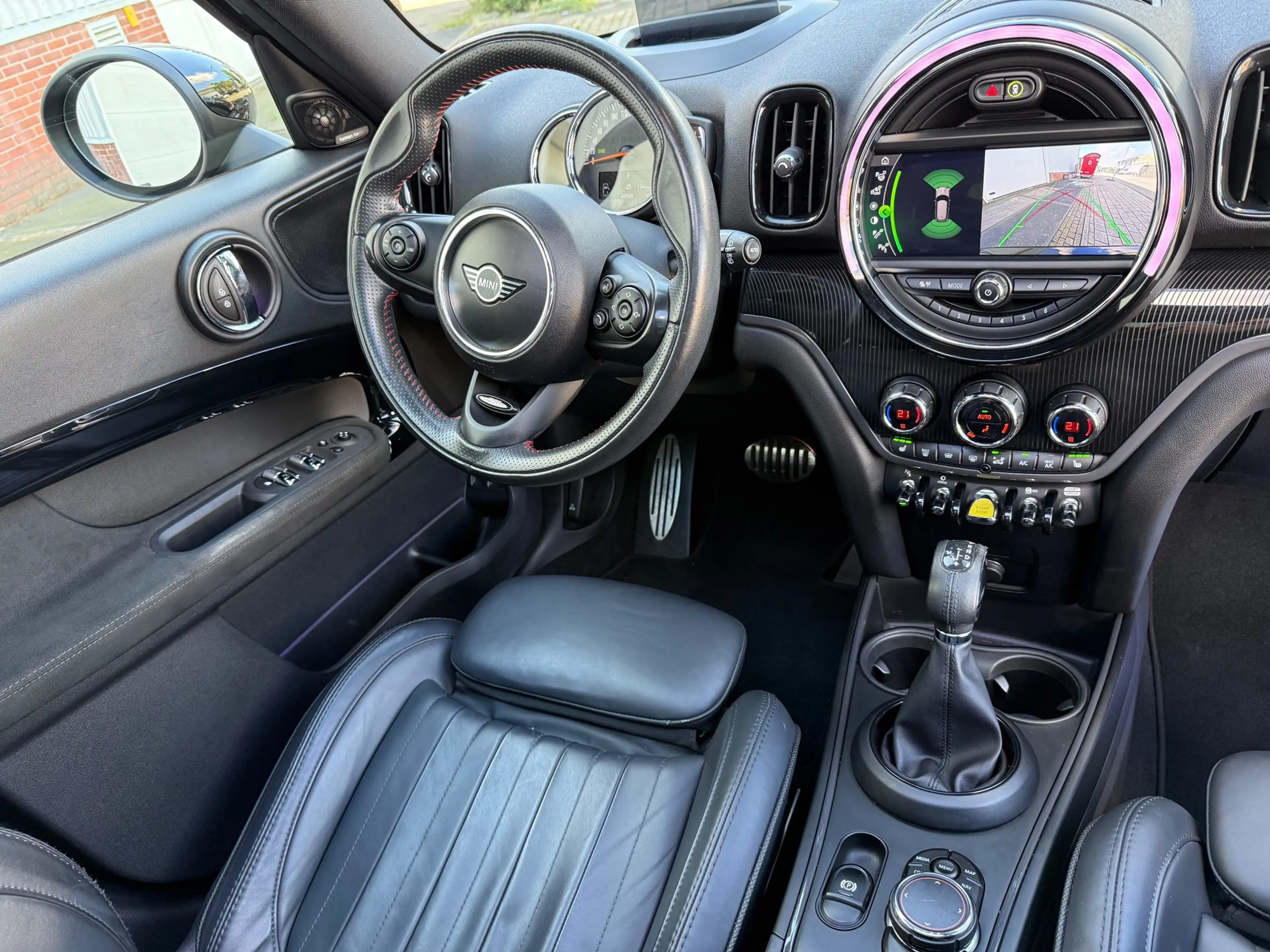 MINI Cooper S Countryman 1.5 PHEV ALL4 2019 JCW PANO LEDER NAP LUXE NAP! — photo 17