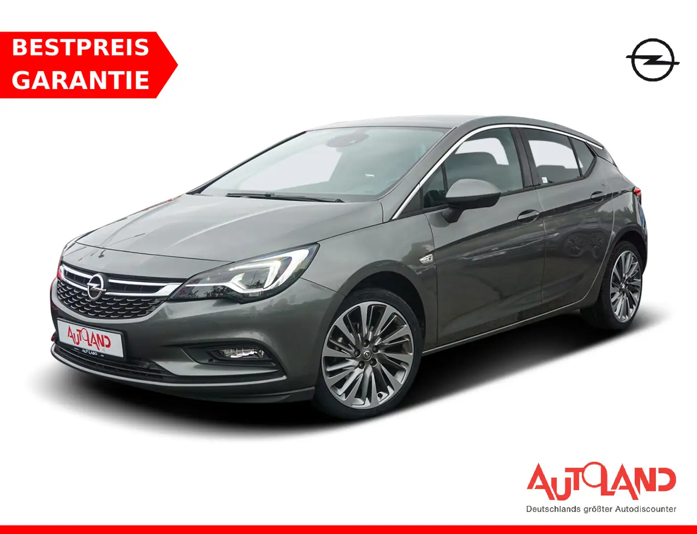 Opel Astra K 1.4 DI Ultimate LED Navi Kamera Keyless Gris - 1