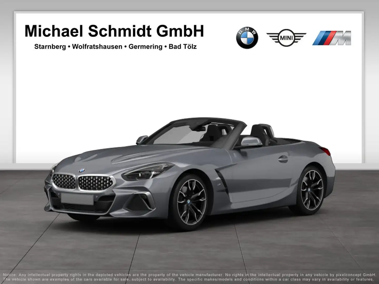 BMW Z4 M40i Head-Up HK HiFi DAB LED WLAN Komfortzg. Grau - 1