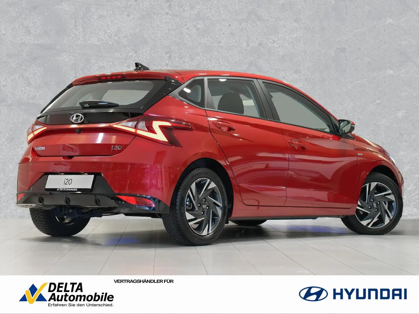 Hyundai i20 1.0 TGDI Trend Voll-LED Carplay Kam Android Kırmızı - 2