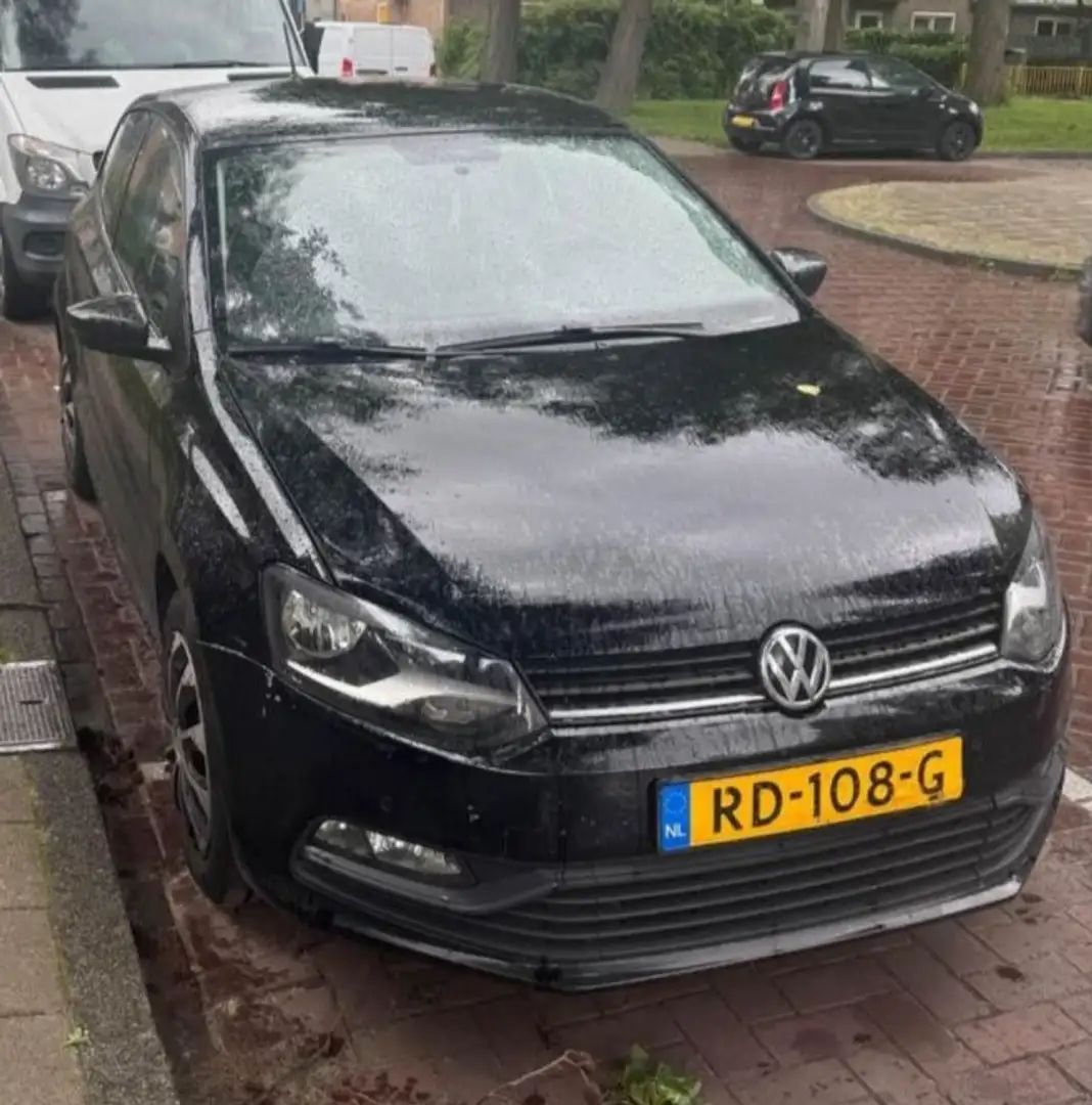 Volkswagen Polo 1.4 TDI BlueMotion Zwart - 1