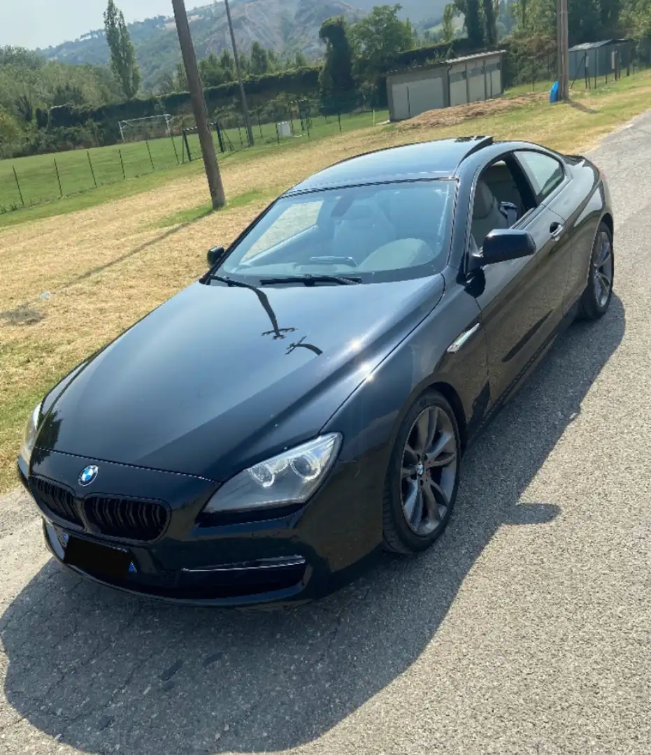 BMW 640 640d Coupe auto Nero - 2