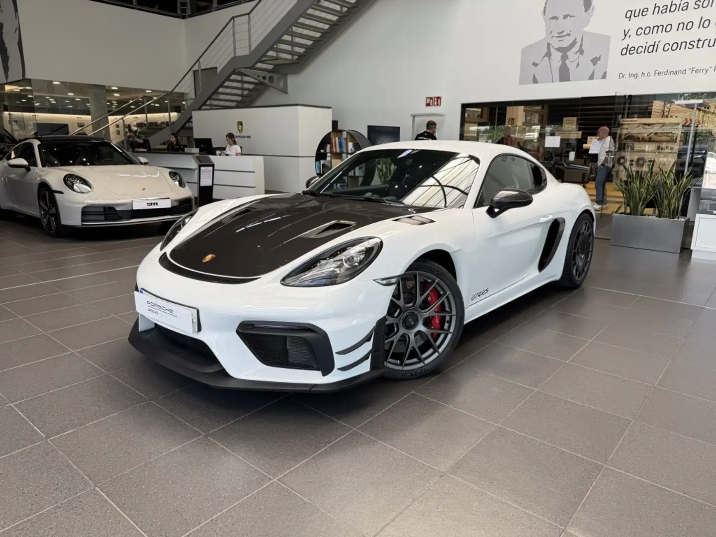 Porsche Cayman GT4 PDK Blanco - 1