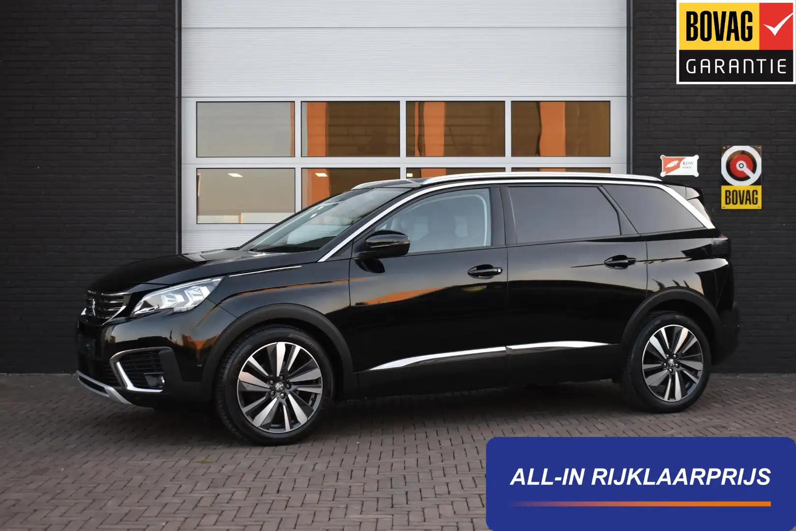 Peugeot 5008 1.2 PureTech 130PK Aut. Allure | 7 zits | Camera | Noir - 1