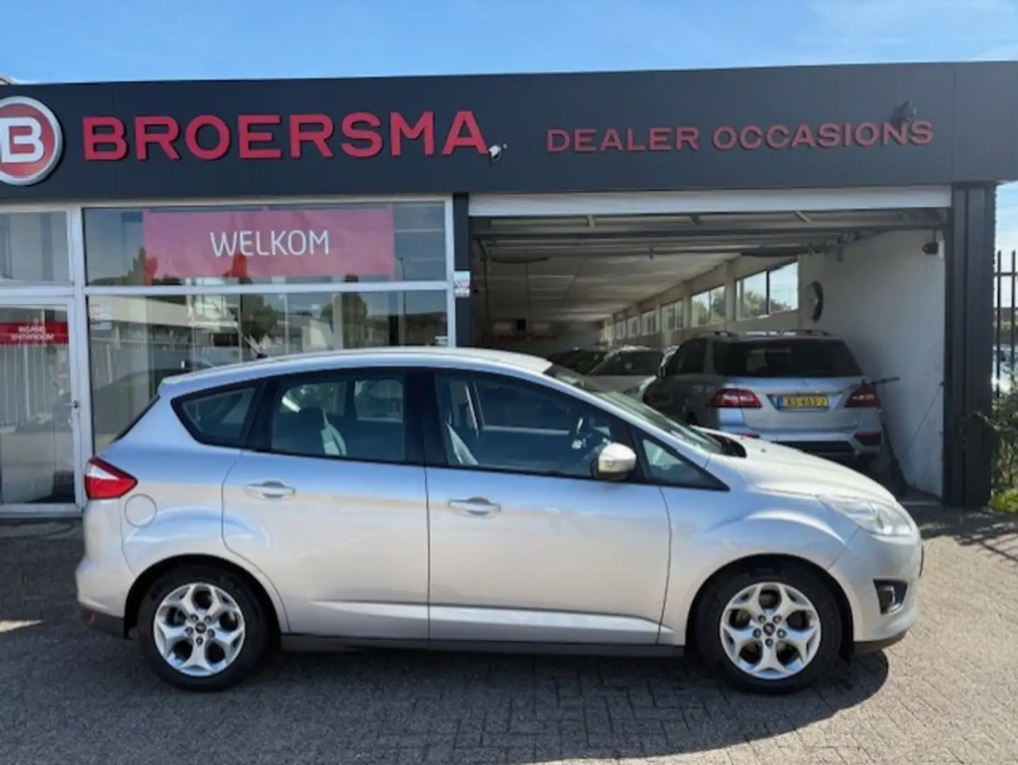 Ford C-Max 1.0 Edition 1 EIGENAAR * DISTRUBUTIE NET VERVANGEN Grijs - 2