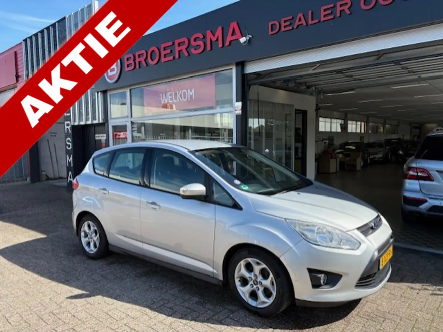 Ford C-Max 1.0 Edition 1 EIGENAAR * DISTRUBUTIE NET VERVANGEN Grijs - 1
