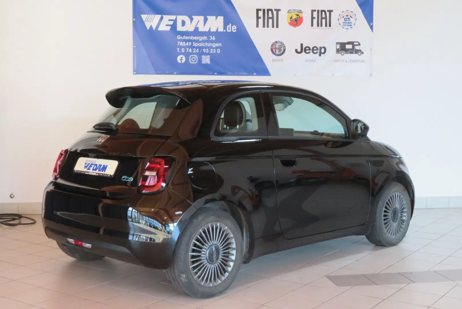 Fiat 500e ICON 118PS *Sitzheizung,NAVI,Kamera* Schwarz - 2