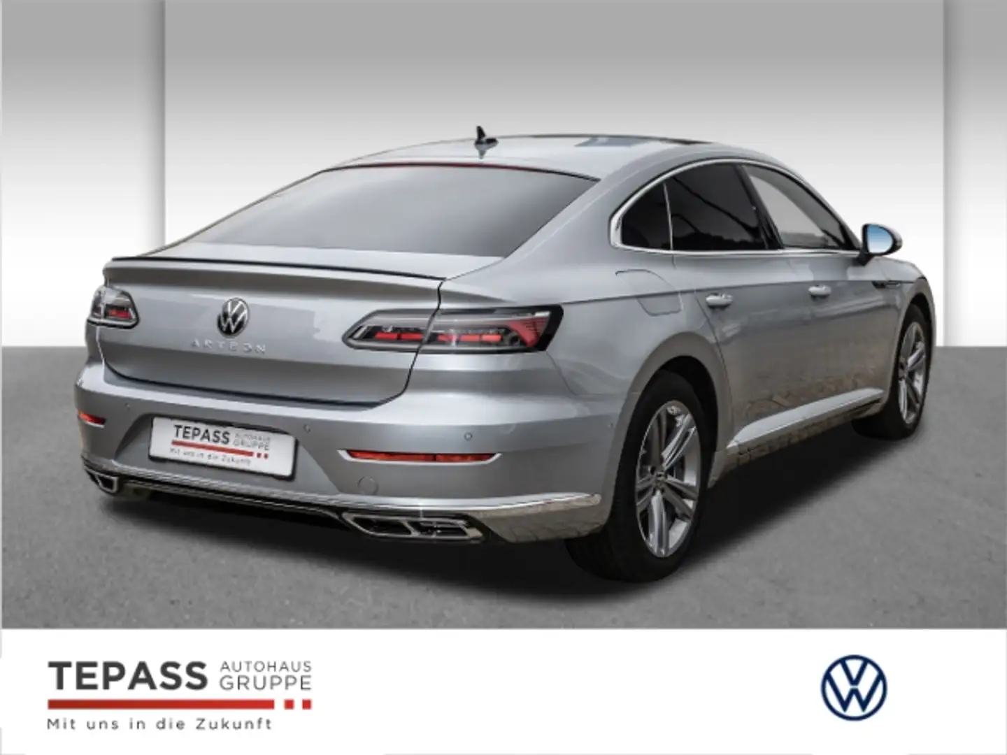 Volkswagen Arteon 2.0 TDI R-Line LED PANO NAVI LEDER KAMERA Zilver - 2