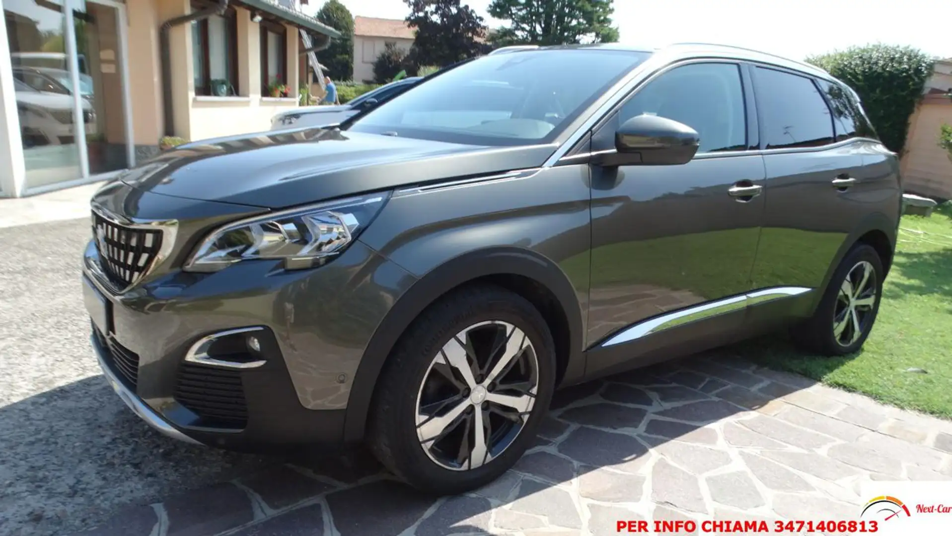 Peugeot 3008 BlueHDi 120 EAT6 Allure Unico Propri. Tagliandi ok Gris - 1