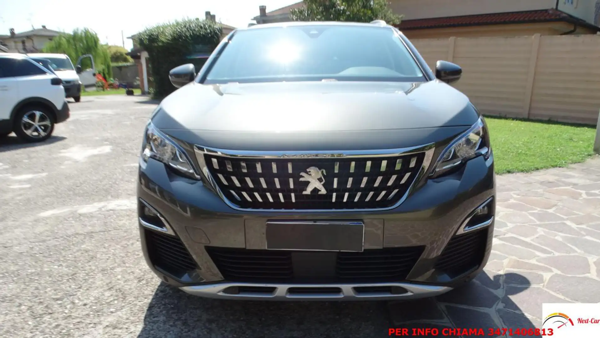 Peugeot 3008 BlueHDi 120 EAT6 Allure Unico Propri. Tagliandi ok Gris - 2