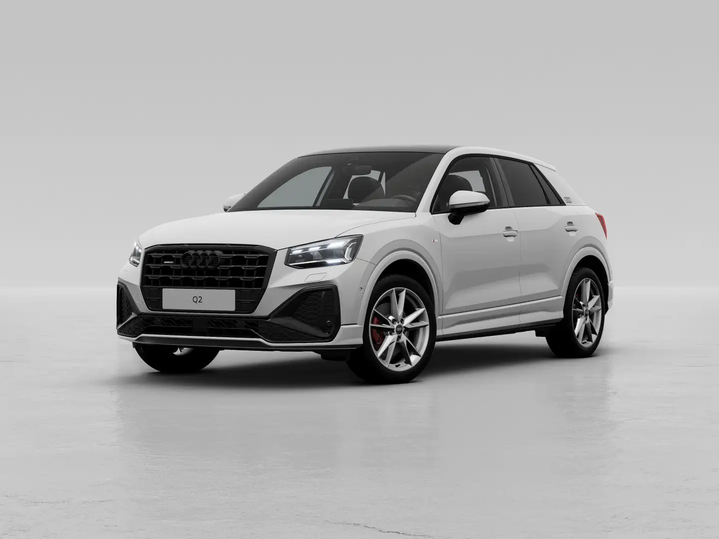 Audi Q2 S line 35 TDI qu. S tr. AHK MATRIX RFK PDC Weiß - 2
