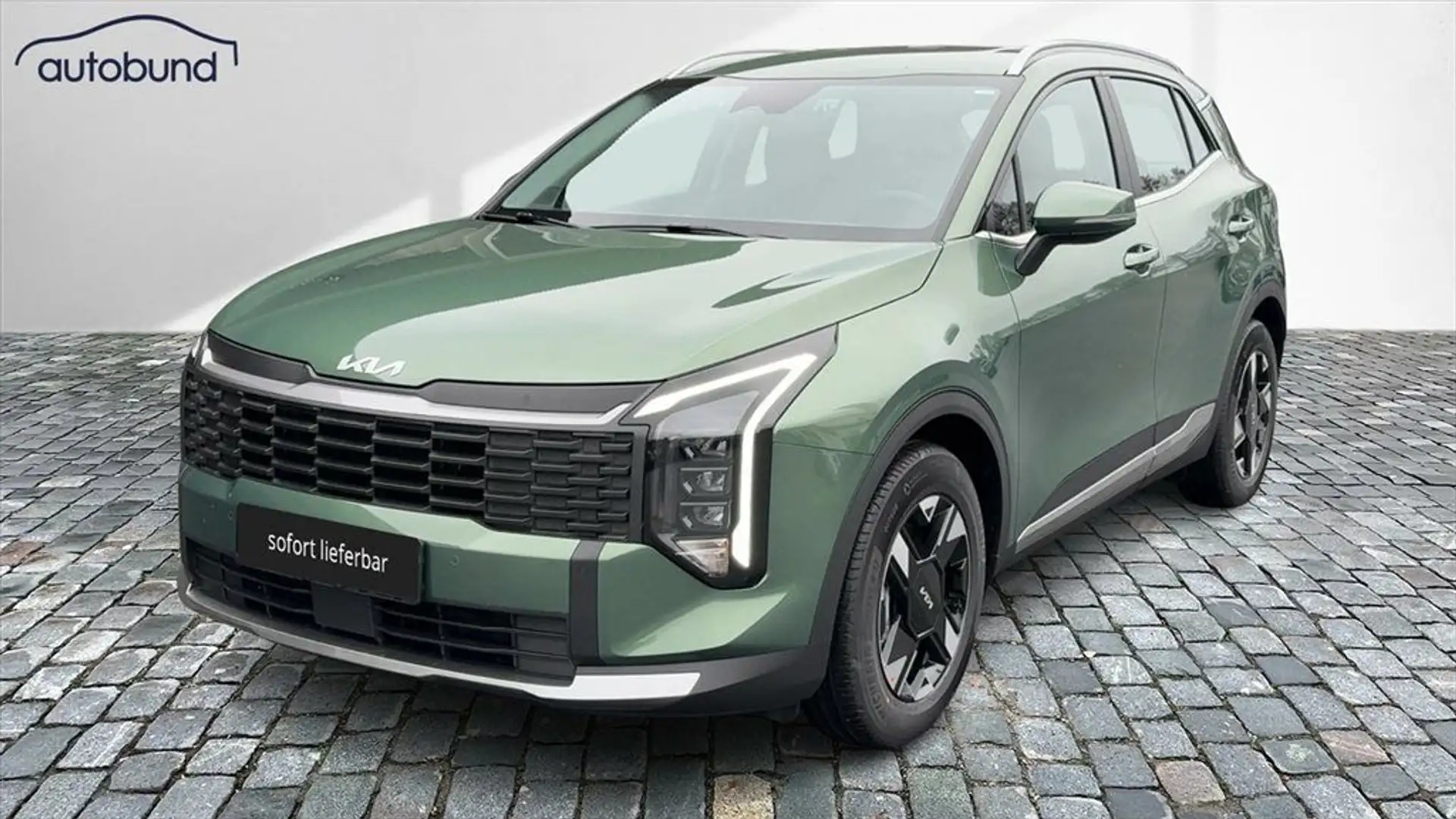 Kia Sportage V 1,6 T-GDI DCT URBAN Alu LED NAV Grün - 1