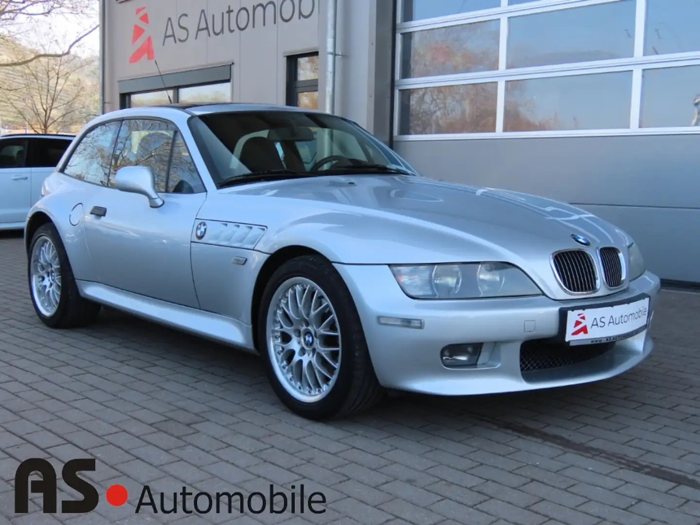 BMW Z3 Coupe 3.0i Automatik*Schiebedach*Leder*SHZ Silber - 1