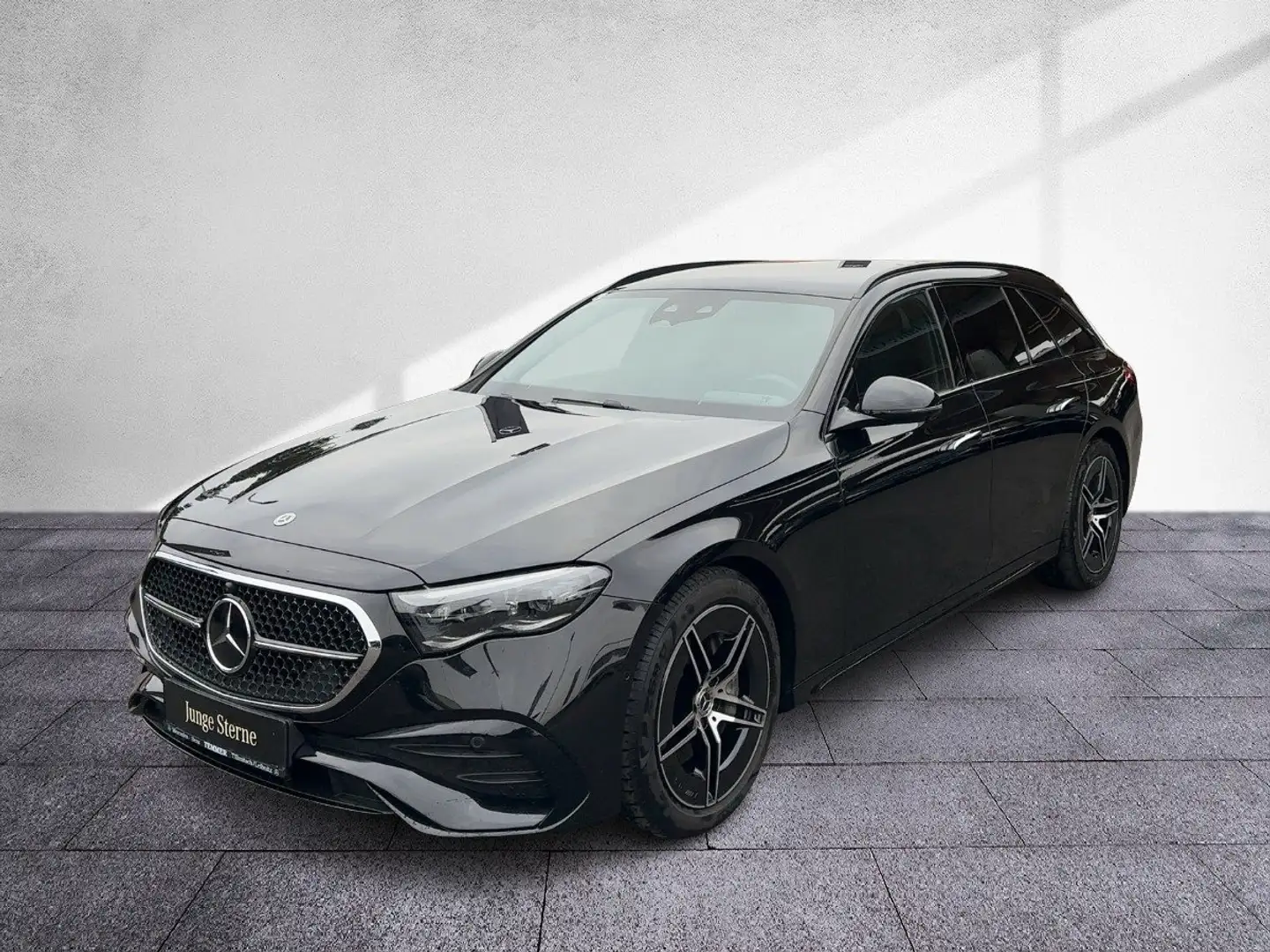 Mercedes-Benz E 300 de 4M AMG-Line Fahrassist Distr AHV 360°Kam Noir - 2