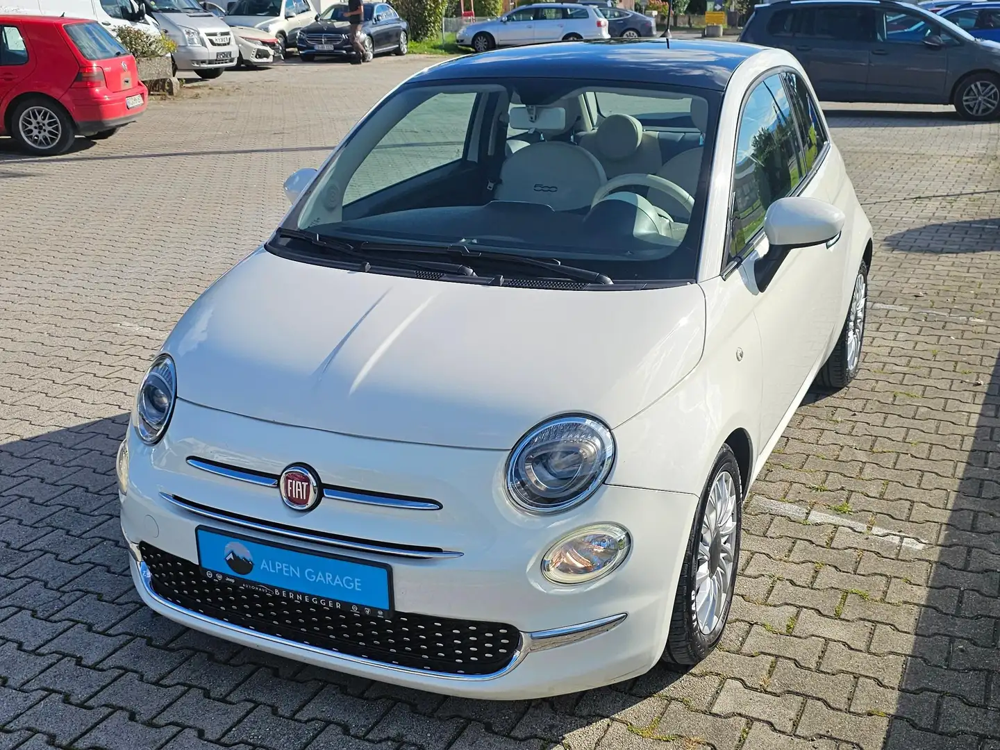 Fiat 500 500*0.9*TwinAir*Automatik*Pano*Sitzheizung*PDC*MFL Blanc - 1