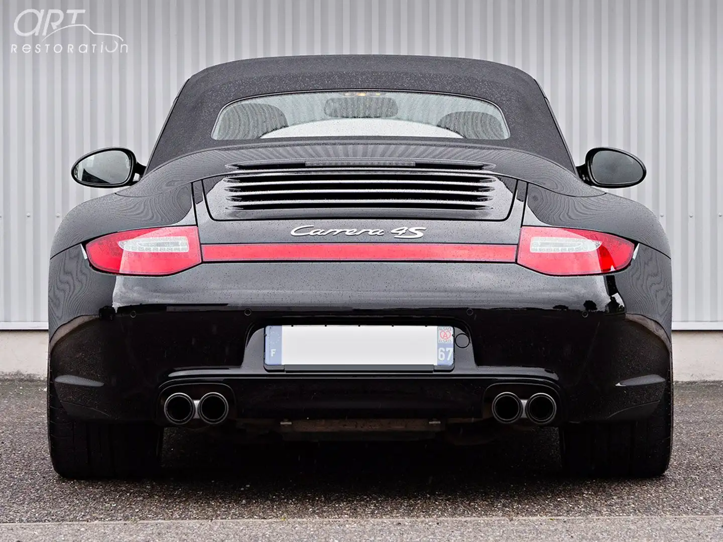Porsche 997 911 Carrera 4S Cabriolet 3.8i 385 PDK A Чорний - 2