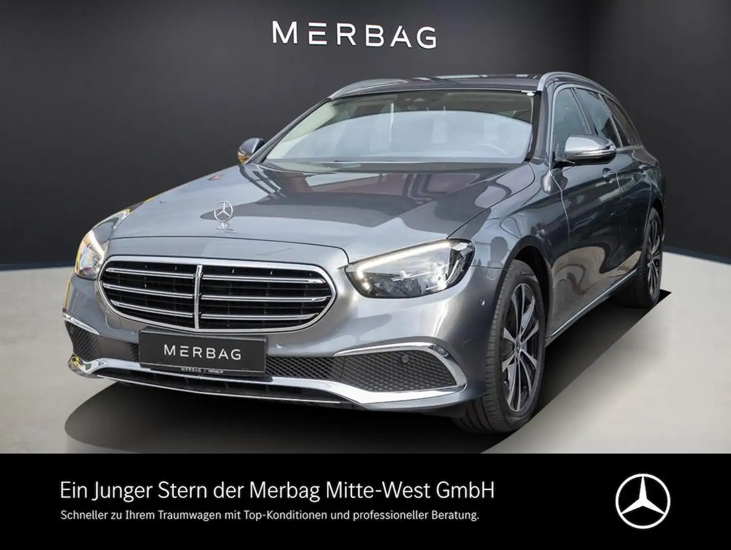 Mercedes-Benz E 300 de 4MATIC T-Modell LED Navi SHZ Kam. LM Grau - 1