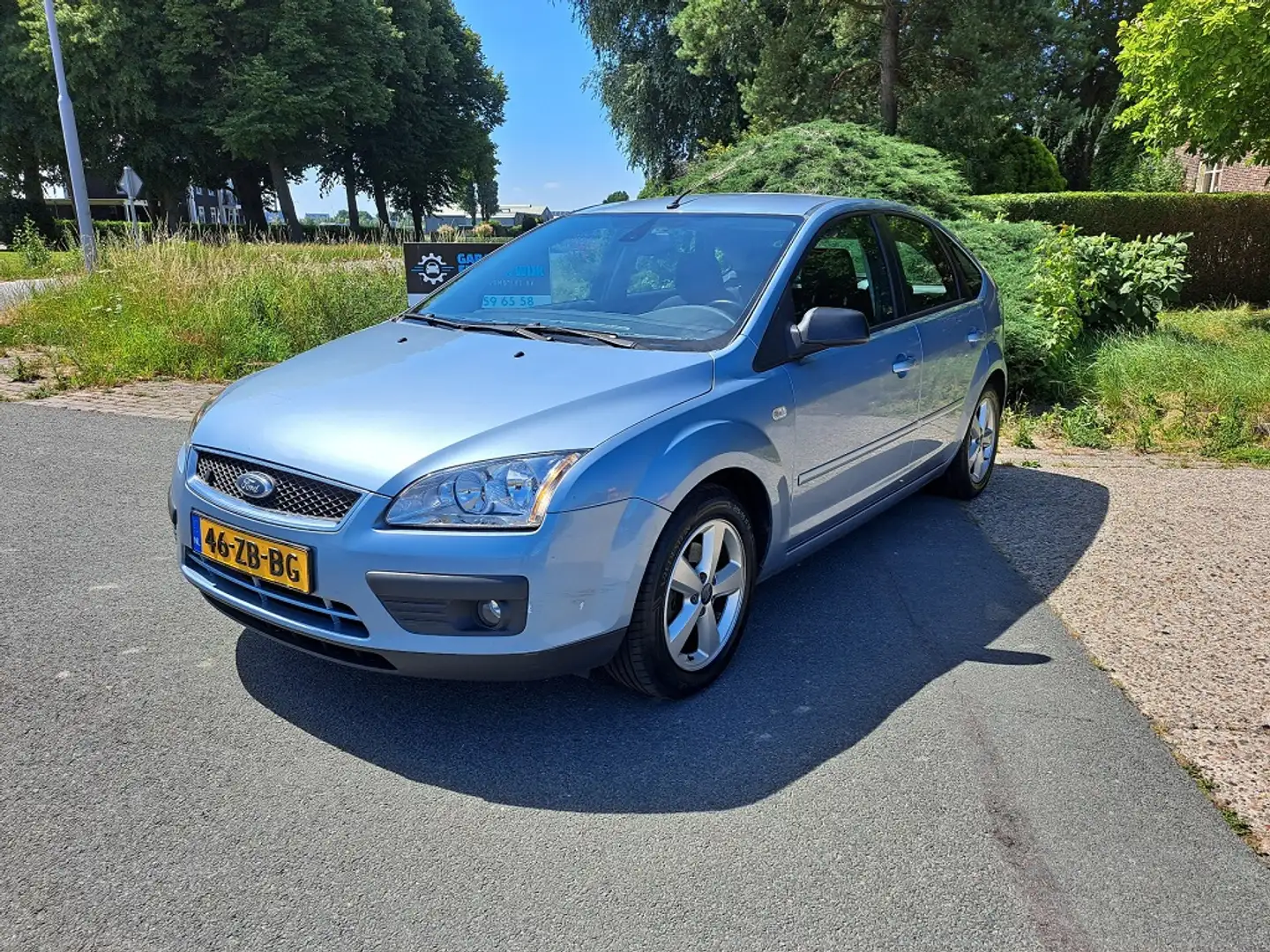 Ford Focus 1.8-16V Futura 5drs HB Cruise control/Android Blauw - 2
