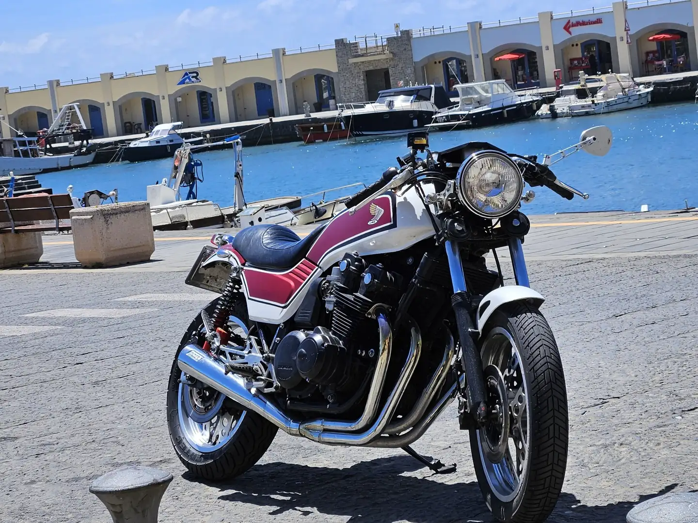 Honda CB 900 motore Cb 1100 super bol d'or cafè racer Blanco - 2