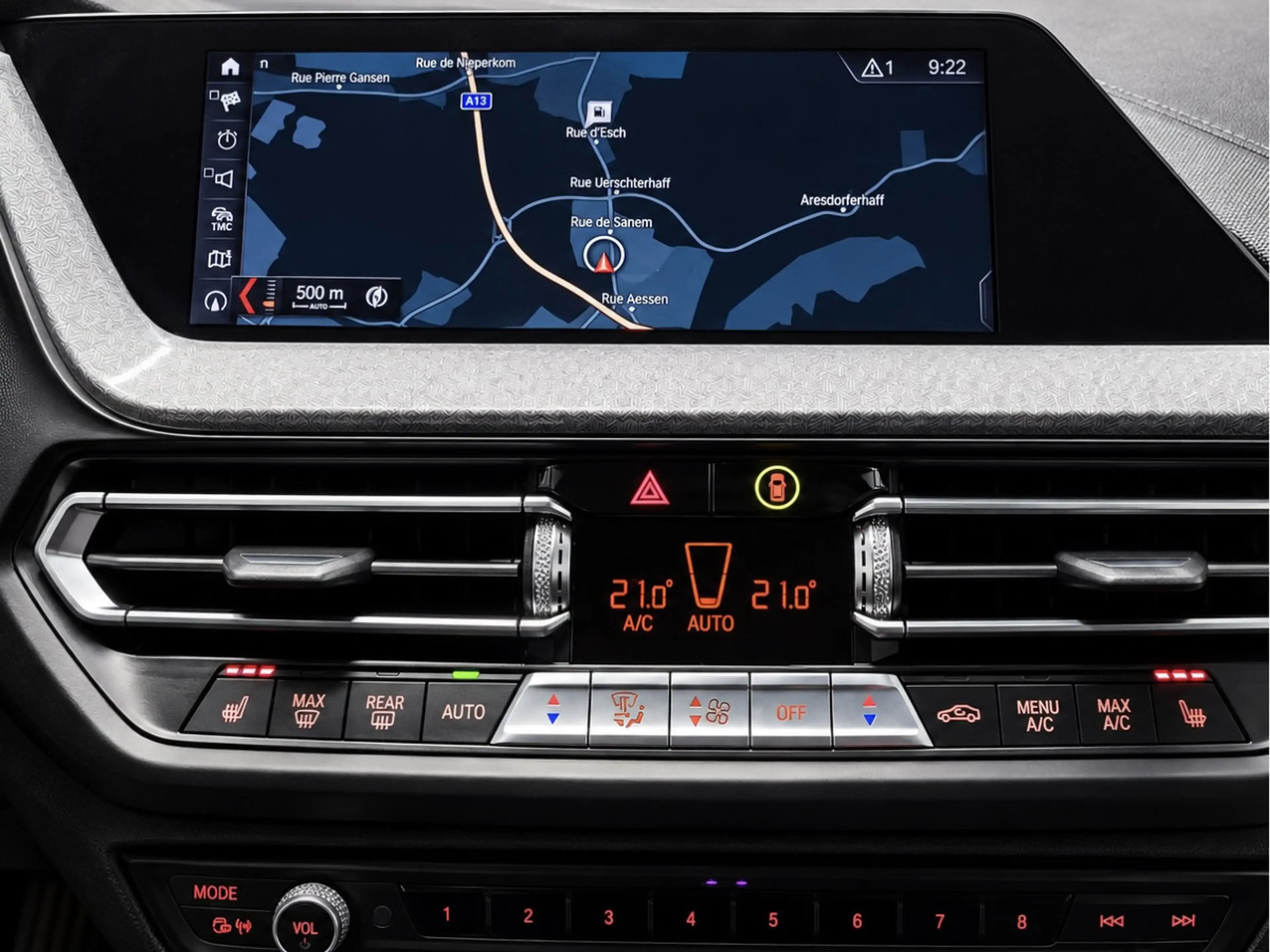 BMW 118 i SPORTLINE New Model AUTO PANO LED CUIR NAVI — photo 10