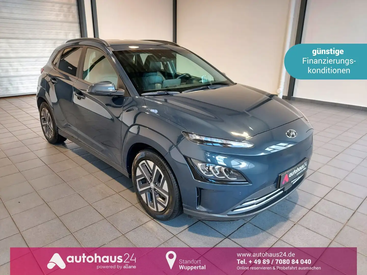 Hyundai Kona Prime   Carplay|HUD|ACC|Lenkrhzg. Синій - 1