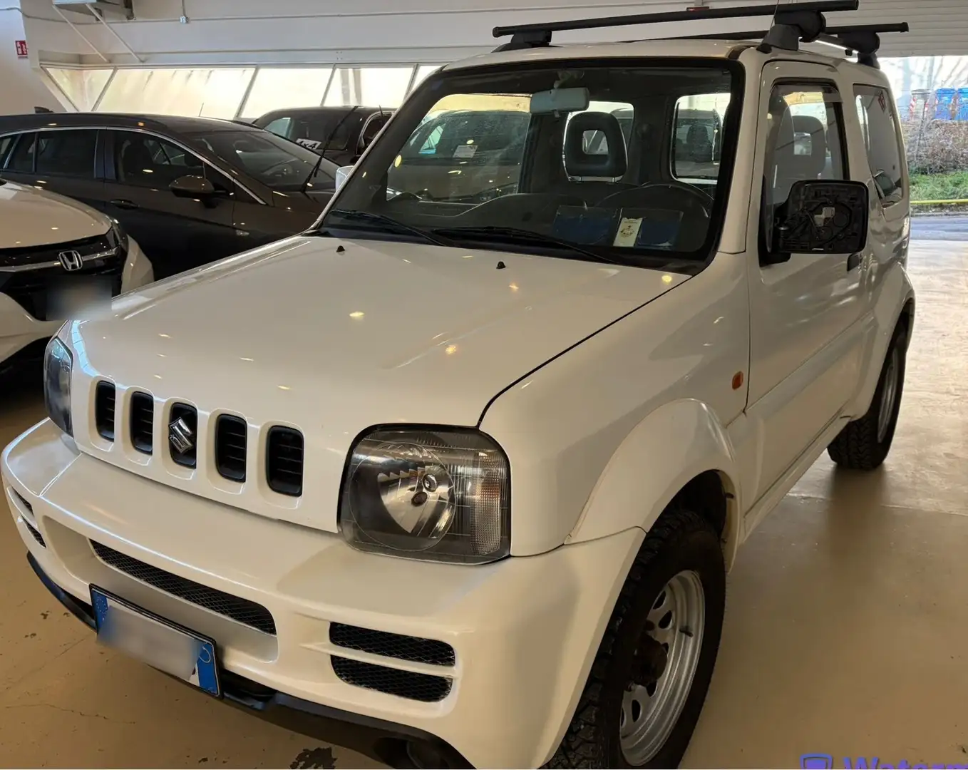 Suzuki Jimny 1.3 Club 4X4 GPL Blanc - 1
