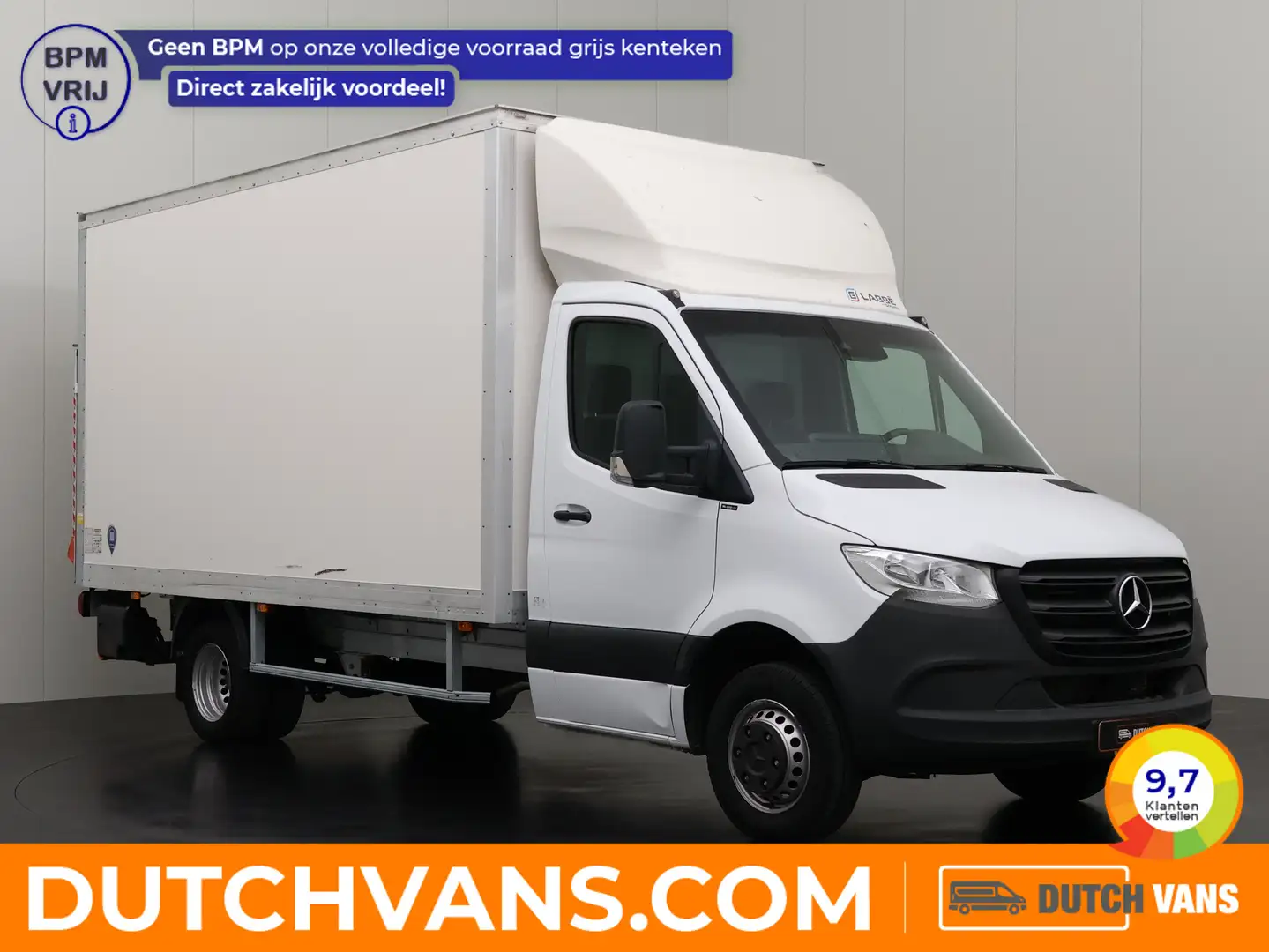 Mercedes-Benz Sprinter 515CDI Bakwagen+Laadklep | Airco | Cruise | 3-Pers Blanc - 1