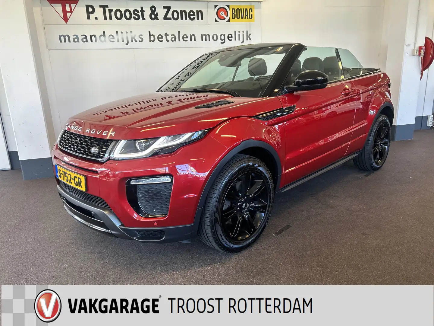 Land Rover Range Rover Evoque Convertible 2.0 Si4 HSE Dynamic | Dealer onderhoud Rood - 1
