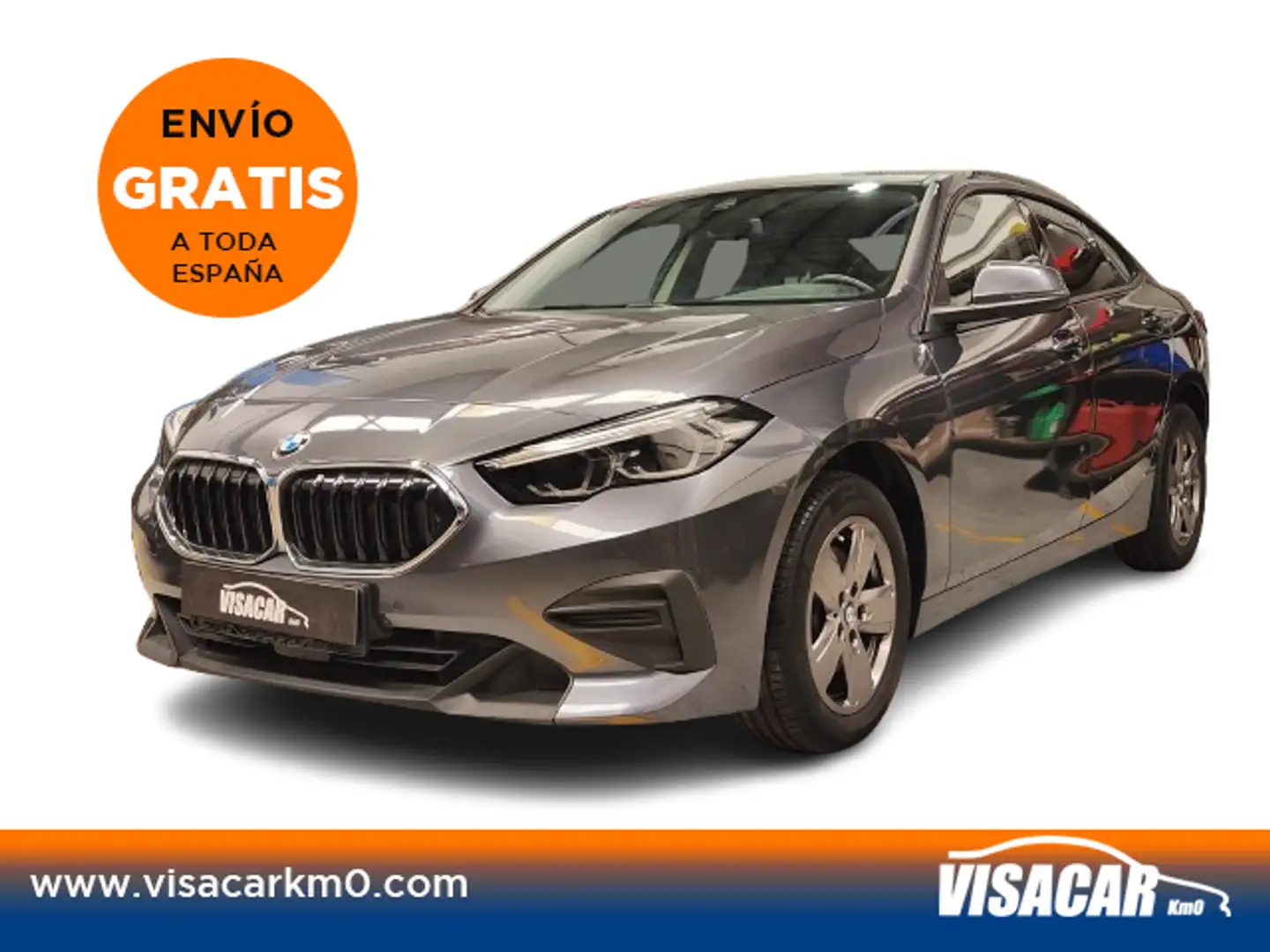 BMW 216 216dA Gran Coupé Gris - 1