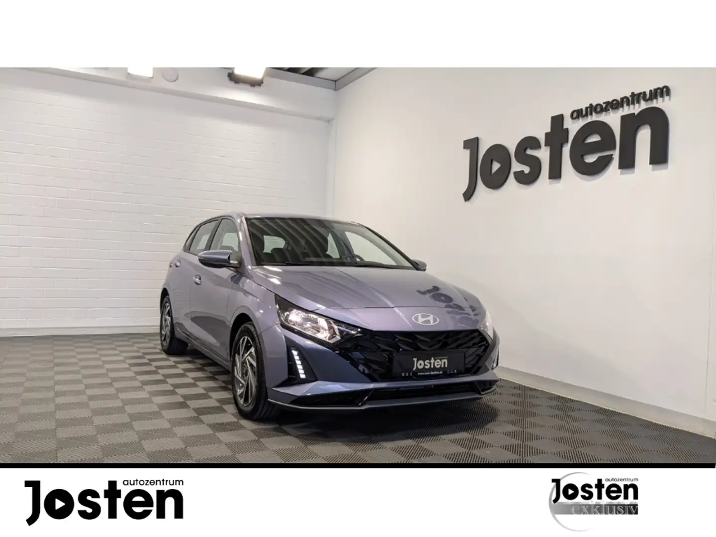 Hyundai i20 1.0 T-GDI DCT Navi SHZ PDC RFK LED Virtual Blu/Azzurro - 1