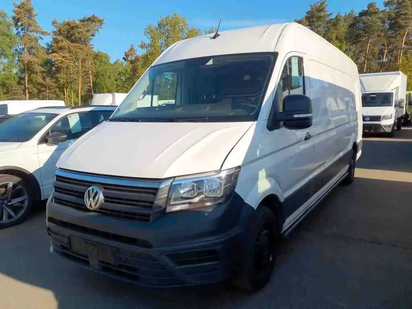 Volkswagen Crafter L5H3 Jumbo XXL Turbo Insp. neu Überhang Bianco - 1