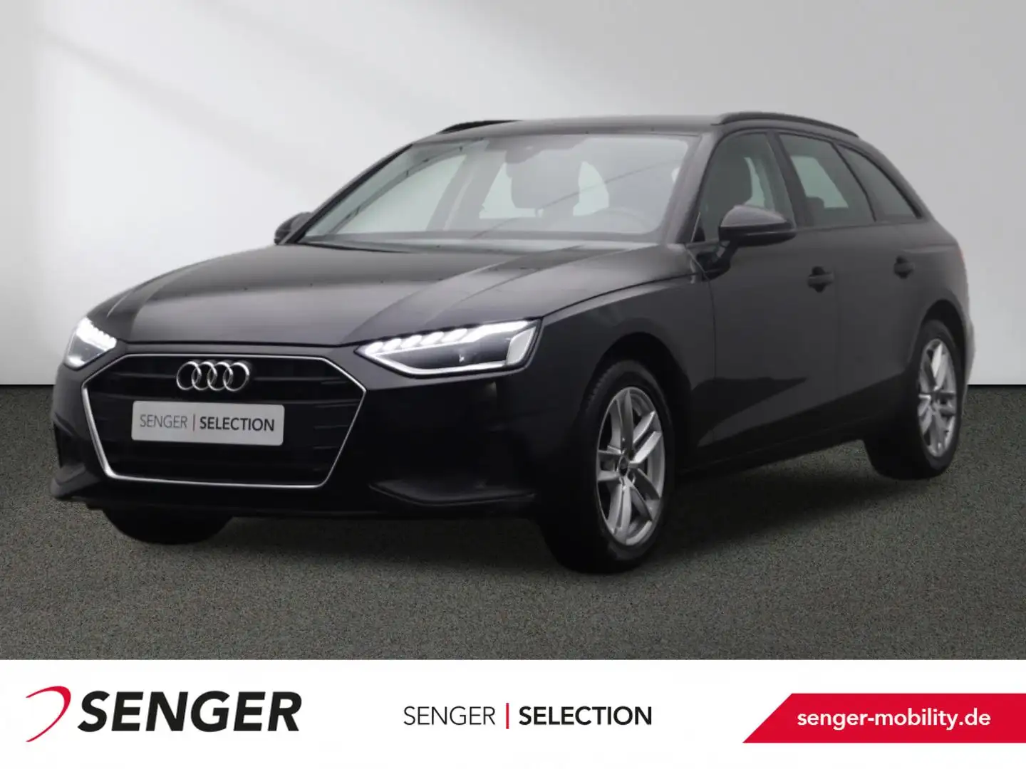 Audi A4 Avant 40 TDI S-tronic AHK LED Navi HUD SHZ Noir - 1