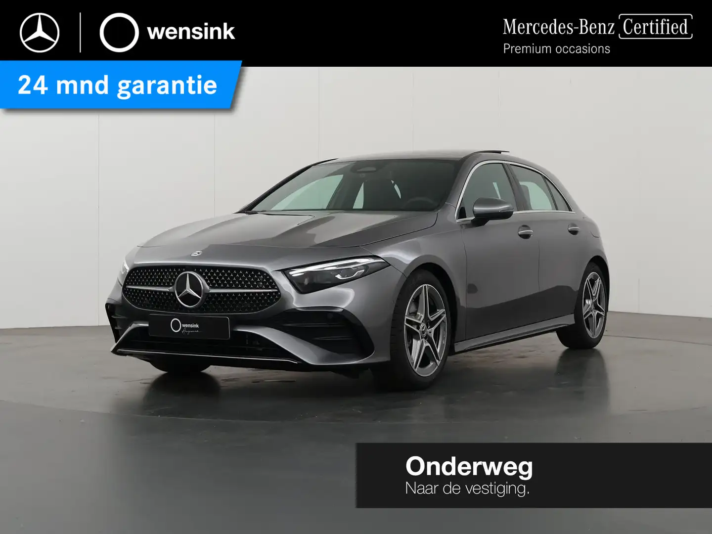 Mercedes-Benz A 180 Star Edition AMG Line | Panoramadak | Apple Car Pl Gris - 1