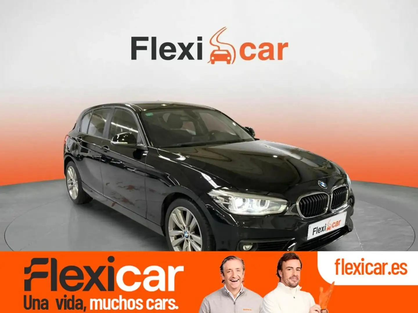 BMW 118 118iA Negro - 1
