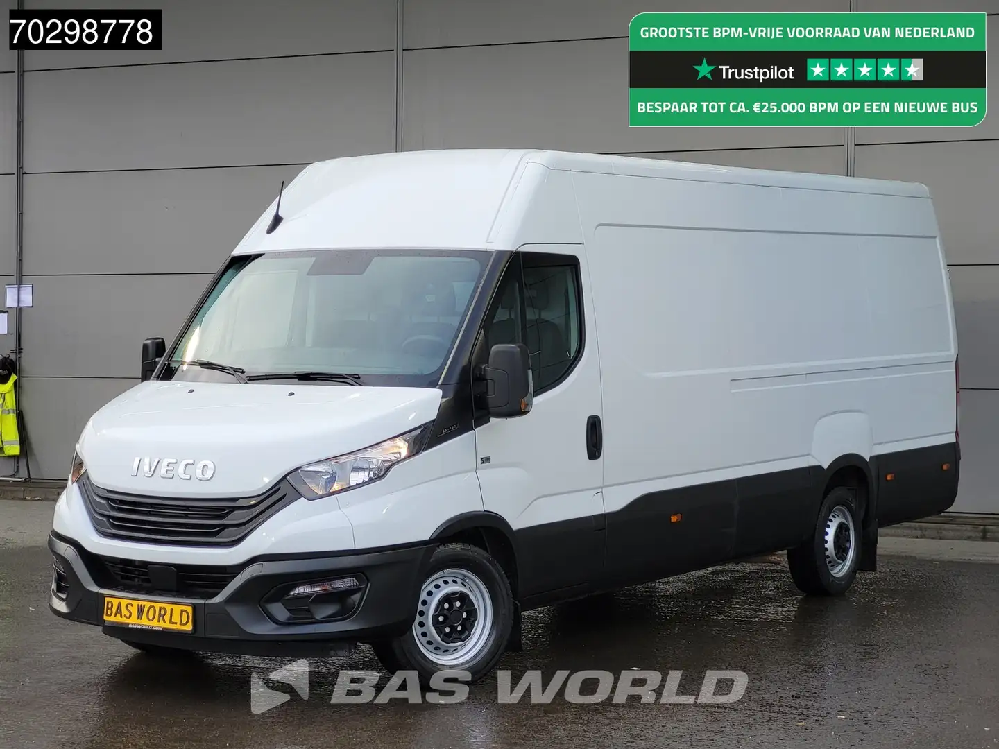 Iveco Daily 35S16 L3H2 3,5t Trekvermogen 160PK Airco Parkeerse Blanc - 1