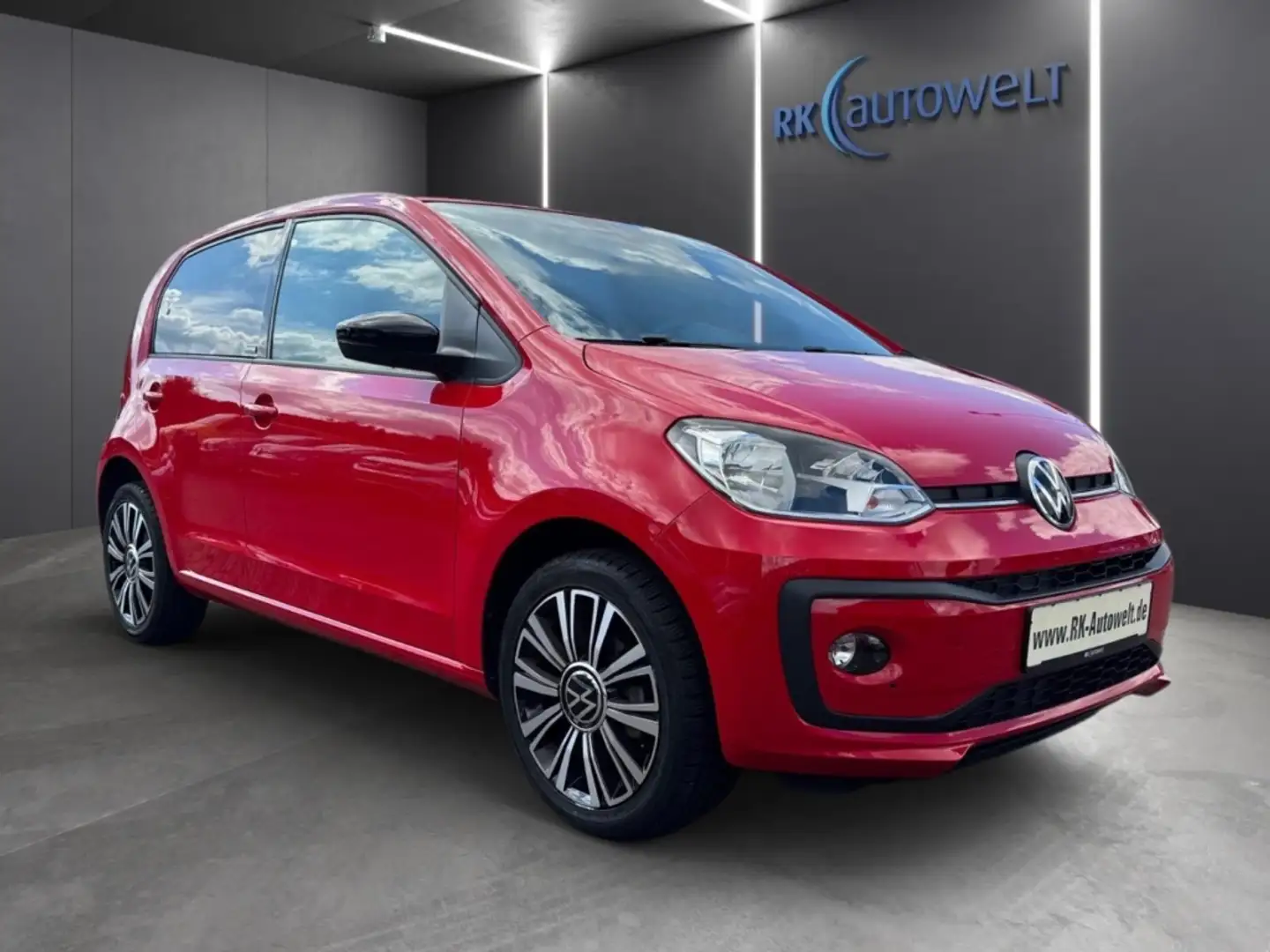 Volkswagen up! ACTIVE 1.0 Klima DAB Bluetooth Rot - 2