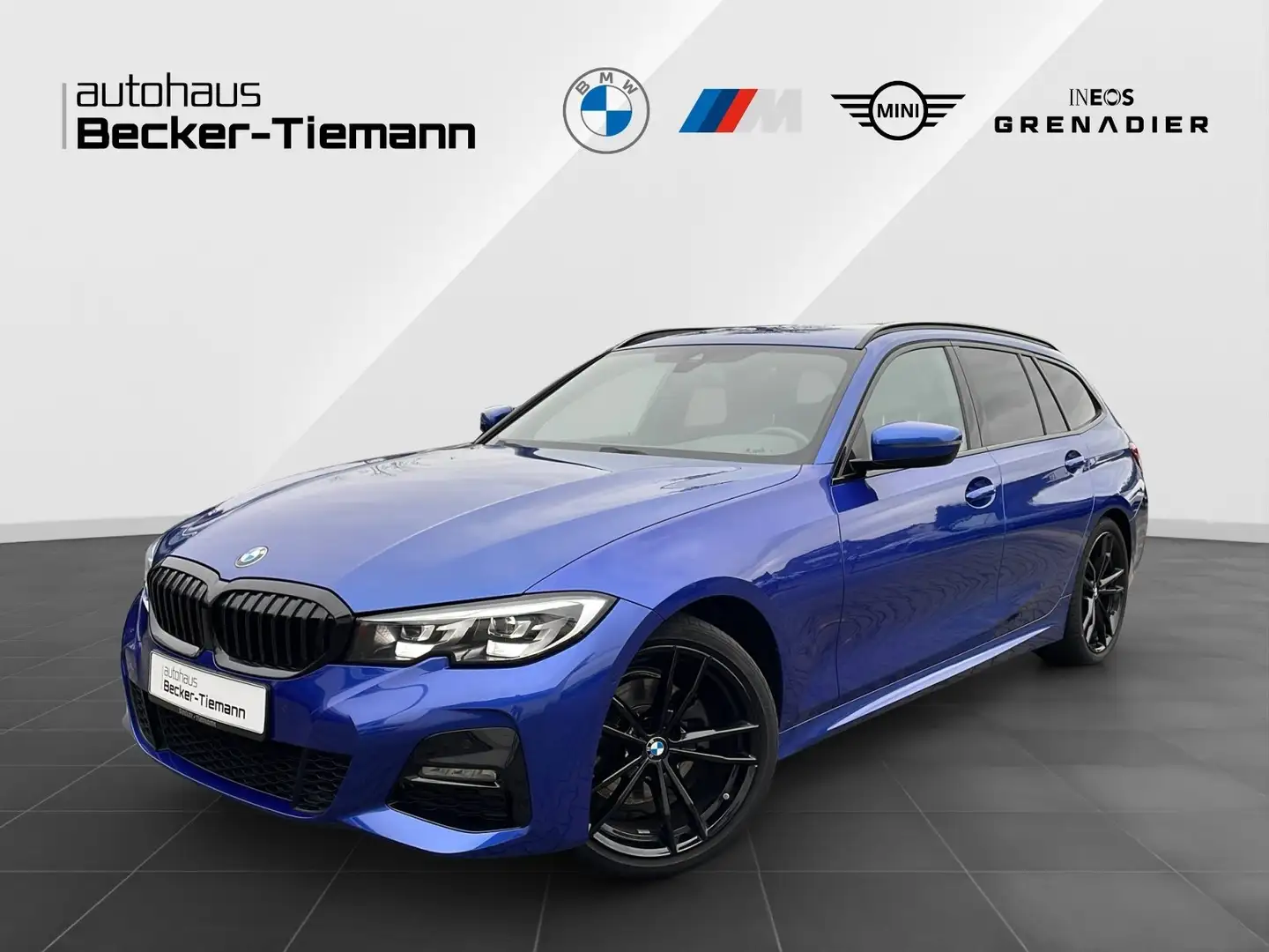 BMW 320 d Touring*AUT.*M SPORT*KEYLESS*LC.PROF.*19ZOLL*HIF Blu/Azzurro - 1